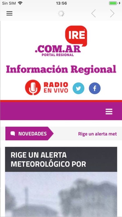 IRE Información Regional screenshot 3