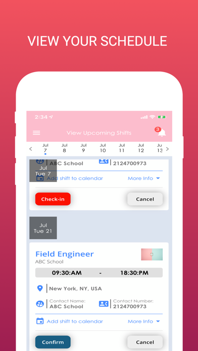 WorkAbroad Jobs Screenshot