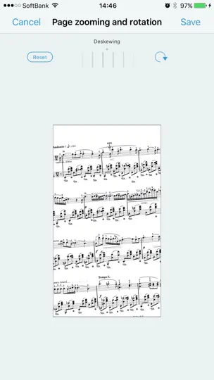 Screenshot von Piascore - Smart-Music Score auf dem iPhone 3