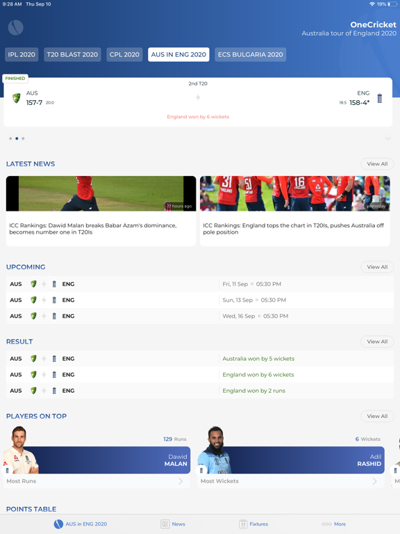 Screenshot #4 pour OneCricket