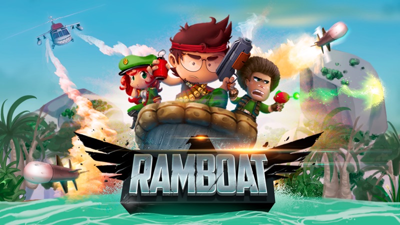 Ramboat - Corrida e atirar screenshot 1