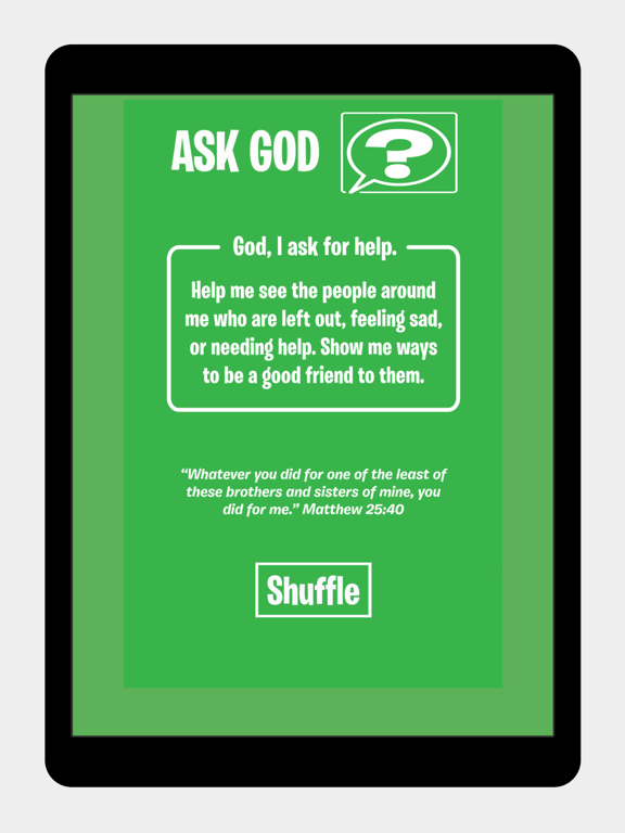 Family Prayer iPad screenshot 4 - Lifestyle app