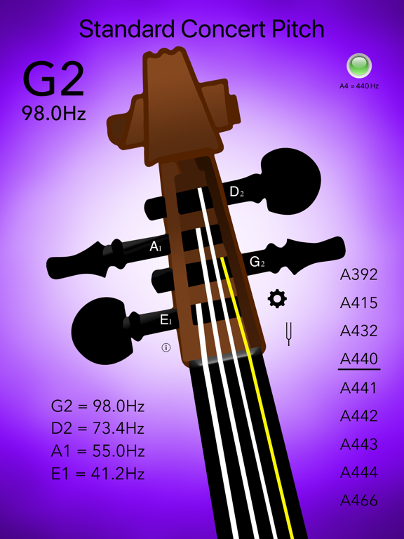 Screenshot #4 pour Accordeur de Contrebasse Pro