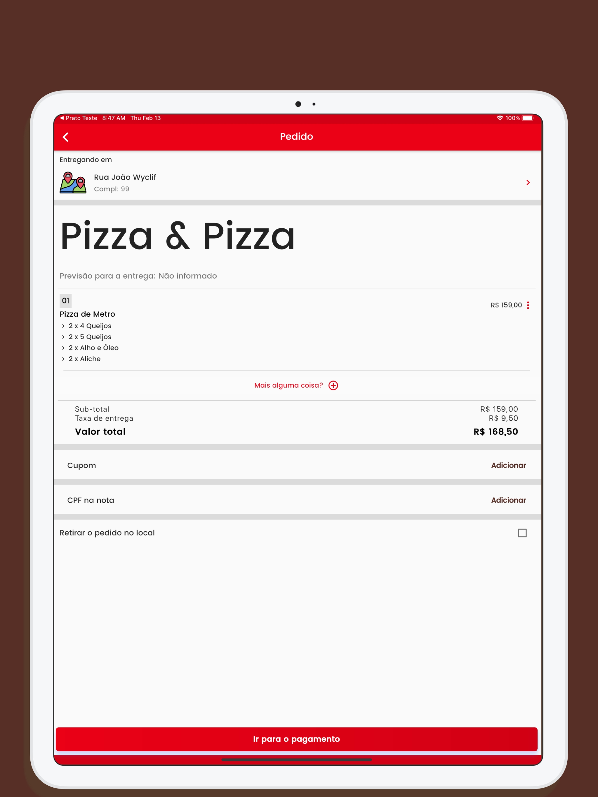 Pizza & Pizza Delivery