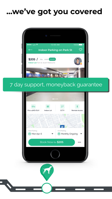 Parkhound: Easy Parking App Screenshot