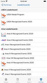 Eventing Volunteers screenshot