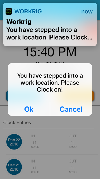 Workrig earth Screenshot