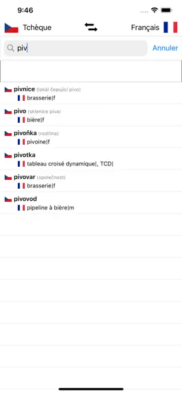 Game screenshot Dictionnaire Tchèque/Français mod apk