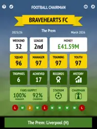 Football Chairman ipad bilder 0