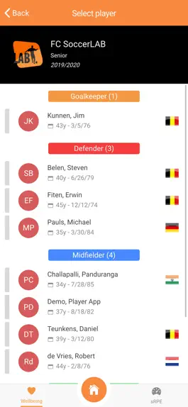 Game screenshot SoccerLAB Team apk