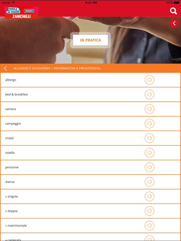 Screenshot #5 pour Parole in viaggio - Russo