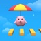Help Teddy reach the ground by avoiding obstacles