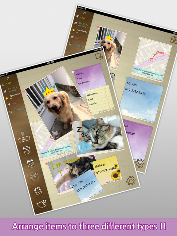 Screenshot #5 pour Real Memo Board