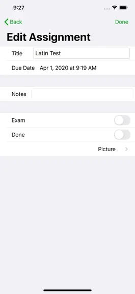 Game screenshot iAssignment - School Homework apk