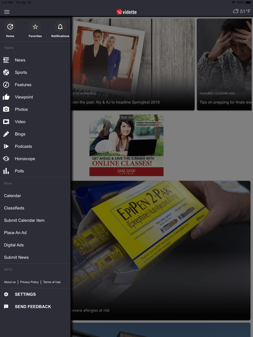 iPad screenshot
