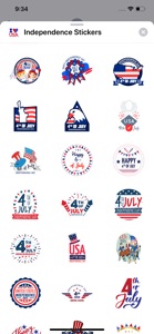 4th of July Stickers ⋆ screenshot #8 for iPhone
