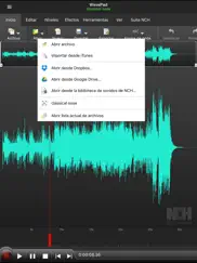 wavepad, editor de audio ipad bildschirmfoto 3