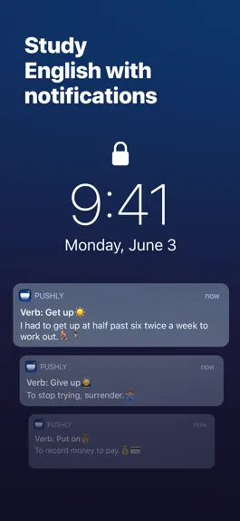 Game screenshot Learn English: Push & Widget mod apk