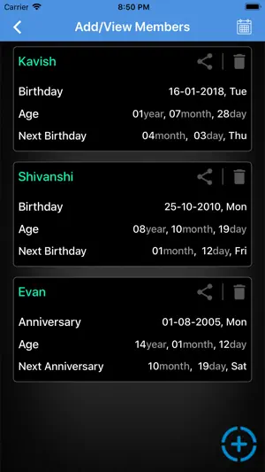 Age Calculator ++ screenshot 4