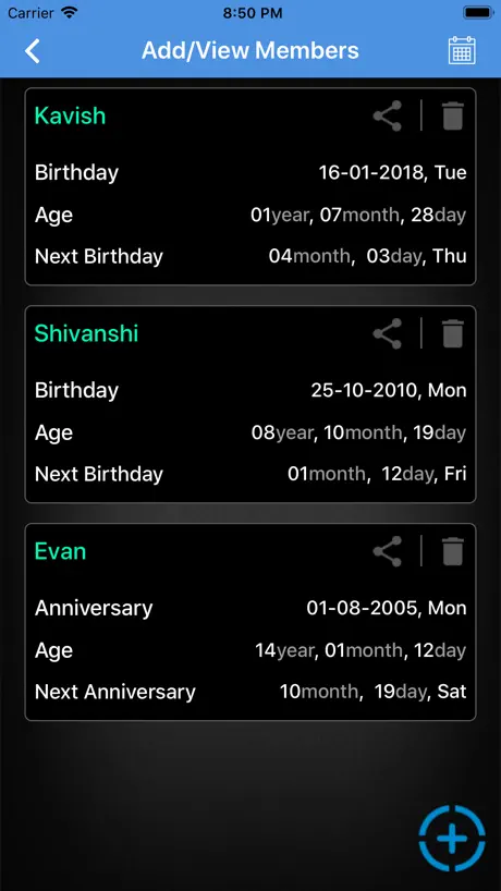 Age Calculator ++