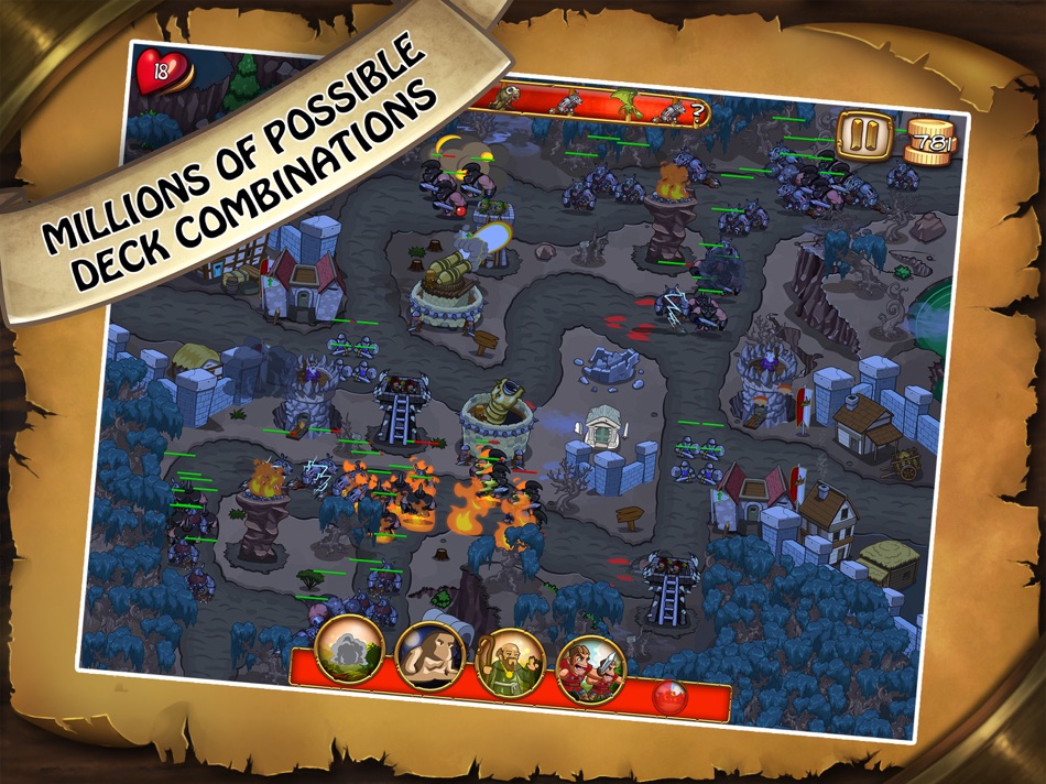 #4. Man at Arms TD (iOS) Bởi: Inert Soap