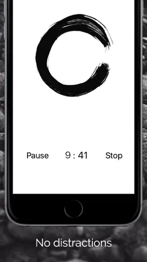 Capture d'écran de Simple Zazen Timer sur iPhone 3