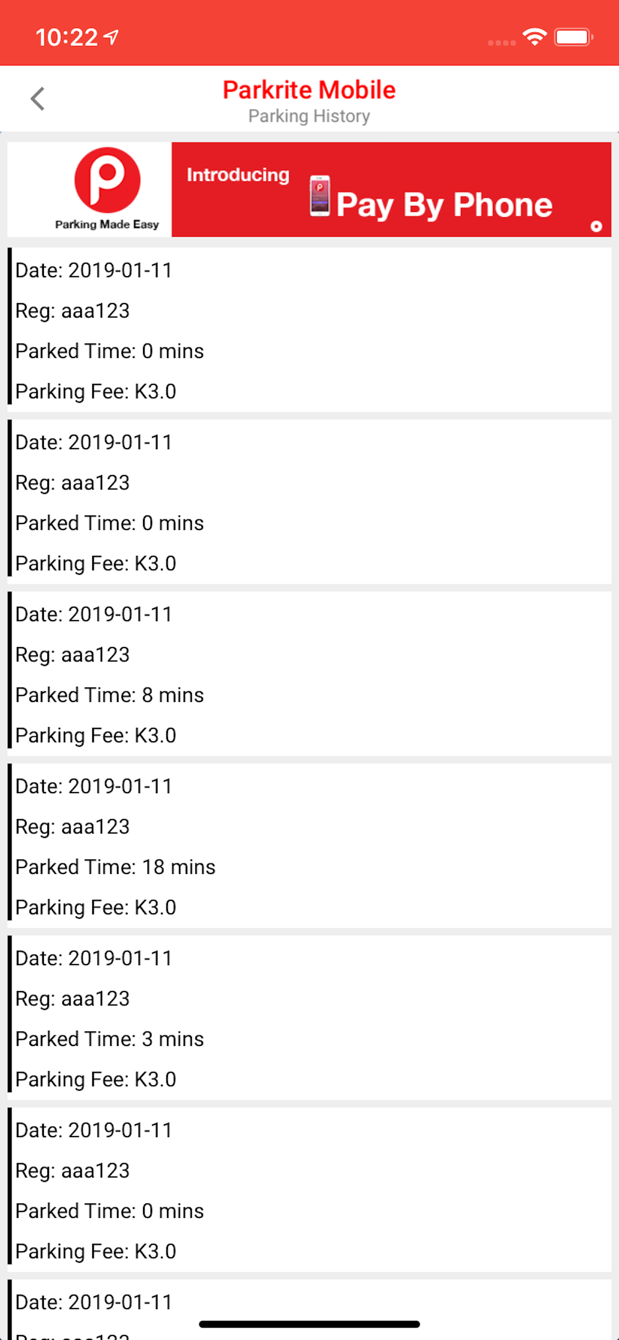 Parkrite Mobile screenshot 3