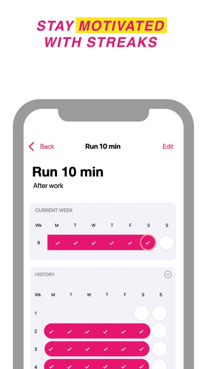Focus Habits Streaks Progress screenshot-7