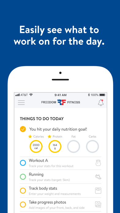 Freedom Fitness Screenshot