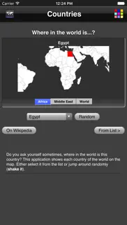 all countries iphone screenshot 1