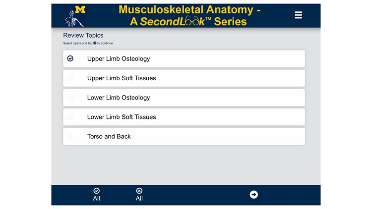 MSK Anatomy - SecondLook