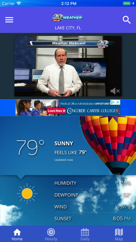 WCJB TV20 Weather App - 5.13.1002 - (iOS)