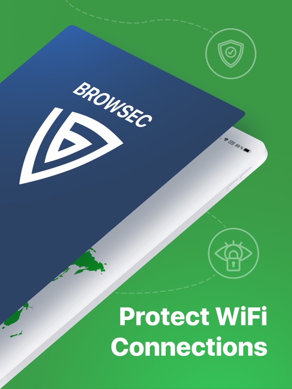 Browsec VPN: Secure Proxy Hub iPad app afbeelding 2