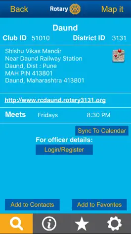 Game screenshot Rotary Club Locator hack