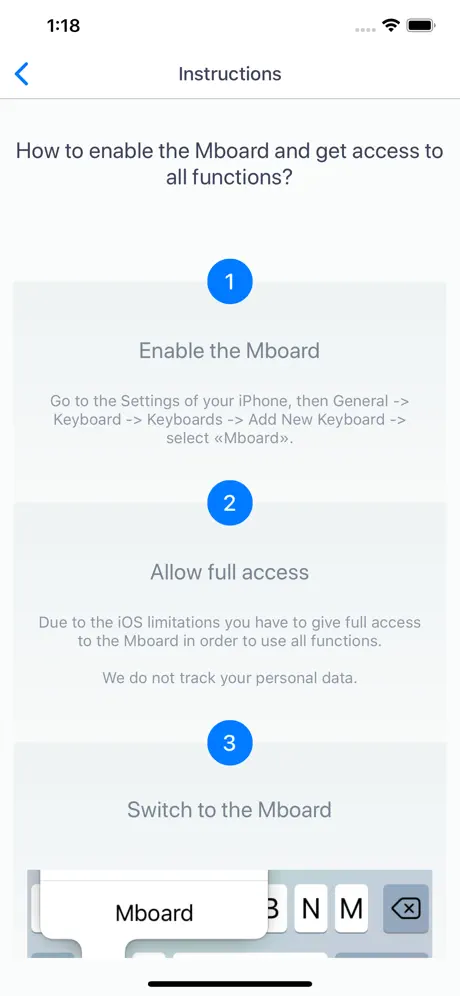 Mboard — Muslim Keyboard