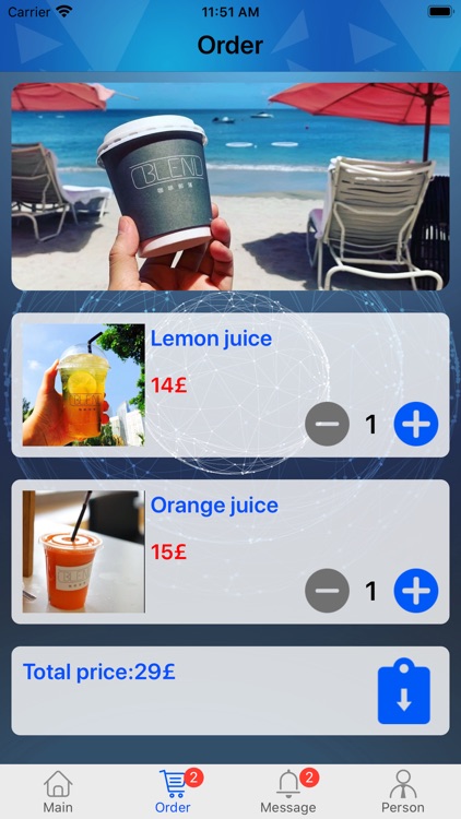 BLEND CAFE screenshot-3