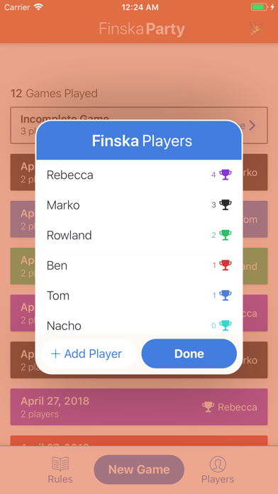 Finska Party Screenshot