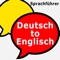 Talking phrasebook - most common words and phrases from English to German language, accurately