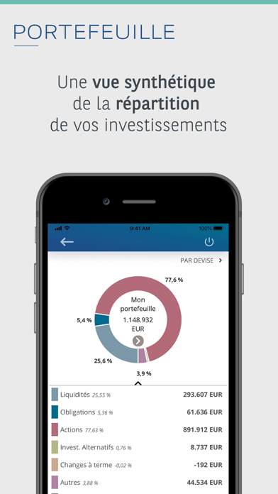 Screenshot #3 pour myWealth Luxembourg