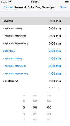 Darkroom Lab Timer screenshot 5