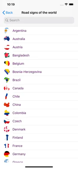 Game screenshot Road signs: all countries mod apk