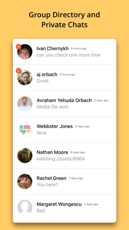 Webbing - Group Management screenshot-4