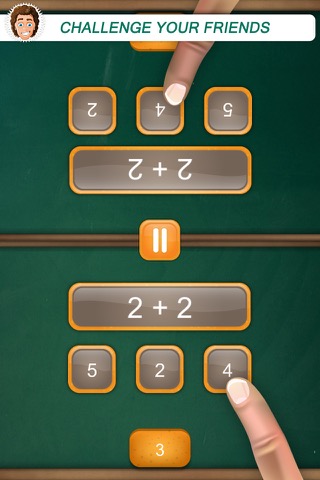 Math Fight: 2 Player Math Gameのおすすめ画像1