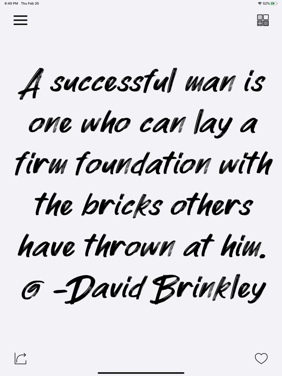 inspirational quotes Life love iPad screenshot 9 - Reference app