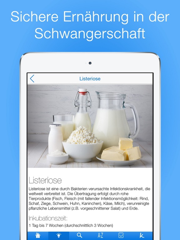Screenshot #4 pour Schwangerschaft Lebensmittel