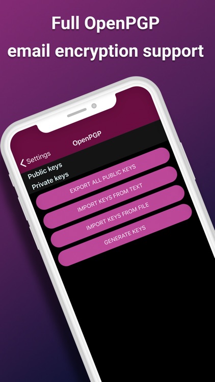 PrivateMail Client screenshot-3