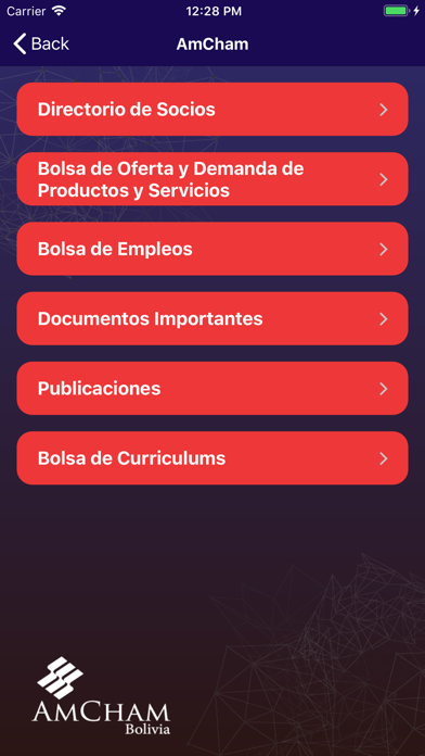 How to cancel & delete AmCham Bolivia from iphone & ipad 3