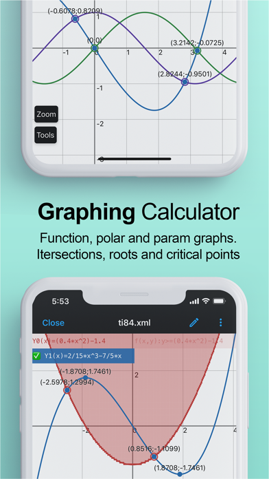 Ncalc - Graphing Calculator 84 Screenshot