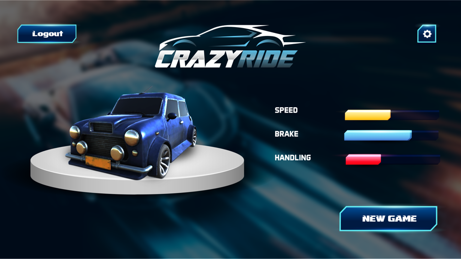 #2. Crazy Ride Game (iOS) 由: Omair Siddiqui