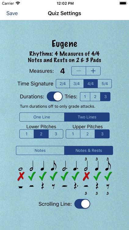 Music Theory Rhythms - iPhone screenshot-4